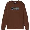 Puma Essentials+ Graphic Crew FL Uomo Marrone Felpa Senza Cappuccio - Marca: Puma - EAN: 4067983009976 - Taglia L