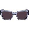 KARL LAGERFELD Unisex Adult Sunglasses KL6142S - Sky Blue with Blue Solid Lens