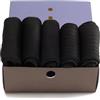 GATTI A POIS Set 5 Paia Calze Lunghe in Filo di Scozia, Total Blu o Total Nero, Made in Italy (IT, Numero, 39, 42, Regular, Regular, Total Blue)