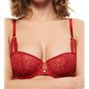 Chantelle DE Segur, a Balconcino Donna, Rosso (Scarlet 5W), 3C (Taglia Produttore: 75C)