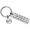 Melix Home Portachiavi con scritta Best Friend, idea regalo per la sorella, con scritta in inglese You are My Favourite Sister (lingua italiana non garantita)