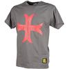 LA PATCHERIA® T-Shirt Manica Corta 100% Cotone Unisex Resistente e Irrestringibile, Vestibilità Comfort Militare Tattico Perfetto anche per Softair CROCIATO 72 VIRGINS EXPRESS (2XL)