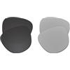 EZReplace Lenti di ricambio per occhiali da sole Oakley Thurso OO9286A (lenti polarizzate) - adatte a Oakley Thurso Frame (nero carbonio+argento metallico), Nero di carbonio e argento del metallo,