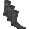 Heat Holders Lite - 3 paia di calzini termici invernali da uomo | Calzini sottili e caldi, Carbone, 7-12