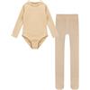 Vxuxlje Bambine Bambina Maniche Lunghe Balletto Ginnastica Body E Leggings Set Collant Termici Imbottiti In Pile B Nude Mock Neck 4-5 anni