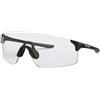 Oakley Occhiali Sportivi Evzero Blades Prizm, Matte Black-Clear Black irid
