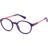 Polaroid Kids Pld D830 365/20 VIOLET FUCHS Eyewear Baby Girls Polycarbonate, Standard, 46