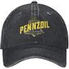 LYLQSSYS Vintage Old Pennzoil Gas Automobile Baseball Caps Casual Distressed Lavato Sun cap per Uomo Donna Outdoor Workouts Regalo Cappelli cap Regalo