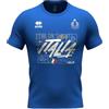 Errea T-Shirt Nazionale Italiana Volley T-Shirt Evo MC 24/25 Royal, L
