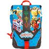 Giochi Preziosi. Zaino Scuola Gormiti Estensibile 40x29x9(13) cm con Carta Leggi Simboli Prodotto Ufficiale