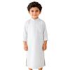Generic Tuta tradizionale Abaya per bambini, a maniche lunghe, casual, caftano, per ragazzi
