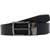 bugatti cintura Men's Reversible Belt 3.5 W120 Multi Dark Blue blu scuro accorciabile reversibile
