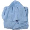 Botticelli Home Accappatoio Calibrato Misure Forti Microspugna Uomo Donna Basic 3XL Celeste