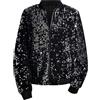 Generico Felpa Zip Giacca Pelle Donna Top Corto Cappotto Donna Taglie Forti Cappotto Donna Corto Giacca Moto Invernale Donna Giacca Outdoor Donna Cappotto Donna Primaverile Costumi di Carnevale Donna