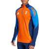Adidas Felpa Allenamento Juventus Arancione Uomo 2025, Arancione, L, Arancione, L