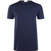 Liabel 3 t-Shirt Corpo Uomo Bianco Caldo Cotone Mezza Manica Girocollo 02828/e23 (6/XL, Blu)