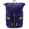 CRASH BAGGAGE CNC Rucksak | Zaino Multitasche Urban Style in tessuto 100% Riciclato morbido e leggero Design Italiano Porta Laptop e Tablet Doppia Tasca Esterna (42x27x19 cm) Navy Blue