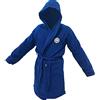 Inter Accappatoio Uomo con Cappuccio FC INTERNAZIONALE Calcio bagno Piscina Mare Personalizzabile con Nome Ricamato PS 02191-B