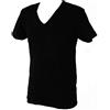 RAGNO Maglietta Intima Uomo Caldo Cotone Manica Corta Scollo V Articolo 601638, 020 Nero, 4-Quarta (EU M - F 3 - USA S - GB 34)