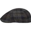 LIPODO Coppola Littlescott Uomo - Cappello Piatto con Visiera, Fodera, Fodera Autunno/Inverno Inverno - M (57-58 cm) Grigio Scuro