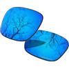 ToughAsNails Sostituzione Lente Polarizzata per Occhiali Da Sole Oakley Leffingwell OO9100 - Più opzioni, Ice Blue Poly - Ar Polarizzato, Taglia unica