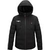 Meaunzyl Giacca Uomo Elegante Vestibilità Jacket Giacca Casual Lavoro Con Zip Manica Lunga Termica Fleece Piumino Uomo Giacca a Vento Parka Traspirante Giacca a Vento Calda E Grossa, Abbigliamento Per Esterni