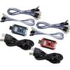 SJ@JX Arcade Game USB Encoder Board - Zero Delay Gamepad Controller Pulsanti Joystick - Compatibile con Nintendo Switch, PC, PS3, Raspberry Pi