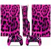 LNMLRBXEXZ Compatibile Con Adesivi Skin Per PS5 Slim Skin Disc Edition & Per Digital Console Controller Vinyl Cover Skins Wraps Scratch Resistant Compatible 93341 Avvolgimento(Disc Version)