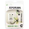 Freaks And Geeks Batteria XBOX 360 3600mAh + Cavo di ricarica (Bianchi)