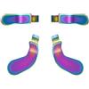 Dakexiong 4 palette di controllo Elite per controller Xbox One Elite, controller Elite in metallo per controller Xbox One Elite Series 2/Elite 2 Core, pagaie per controller Xbox Elite Series 2 (arcobaleno)