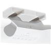 Mobilefox Supporto per controller da tavolo, compatibile con Sony PlayStation 4/5 PS5 PS4 DualSense Wireless 1 pezzo, bianco [videogioco]