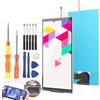 YWLRONG Schermo LCD di ricambio per Nintendo Switch Lite Display Panel parti di riparazione include vetro temperato, montaggio per console NS Lite, sistema di videogiochi con strumenti (non touch
