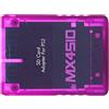Aumotop MX4SIO SIO2SD Micro Adattatore per Lettore di Schede di Memoria per Materiale ABS Premium Durevole Software OPL Homebrew (Viola traslucido)