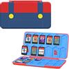 VGBUS Switch - Custodia da gioco compatibile con Nintendo Switch/Oled/Lite.Switch Game Case Holder per Nintendo Switch Game Card con 24 carte da gioco. (Mario)