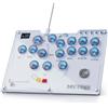 Mytrix Arcade Stick 16 tasti controller senza leva per PS4/PC/PS3/Switch/Steam, con funzioni turbo, luce RGB personalizzata, supporta Hot Swap, SOCD, piastra rimovibile - Design interstellare