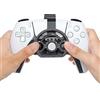 Generico Mini volante per P5 e per P5 Pro/Slim Controller di gioco Ruota di ricambio ausiliaria Accessori per controller (Grigio)