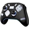 Generico Custodia protettiva in silicone per Flydigi APEX 5 Console di gioco morbido antiurto copertura con texture antiscivolo, include 4 copri-levette analogiche (Nero)