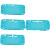 Mikikit 4pezzi Cover Protettiva in Silicone Per Case Per Console Design e Facile e Protezione Shockproof Per Controller e Accessori