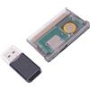 XUMIUZIY Cartuccia Flash Universale per Console di Gioco, Supporto Scheda di Memoria da 2 GB con Formato FAT, Compatibile con Sistemi di Gioco SP IDS NDSL (viola trasparente)