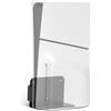 Generic Kit di supporto da parete per PS5 Slim Digital Edition e Disc Edition Supporto per console di gioco Base per supporto da parete Supporto verticale da appendere (Nero)