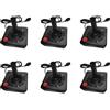 ISTOVO 6X Gaming Joystick Controller per 2600 Game Rocker con Leva un 4 Vie e Pulsante di Azione Retrò Gamepad Retrò