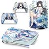 GALSOR Protettivo Decal Skin Per PS 5 Disk Edition Console 2 Controller Vinile Cover Wraps Per PS5 Disc Version 47802 Senza Bolle E Senza Residui