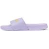 Freddy Ciabatte slider donna colori pastello con loghi a rilievo