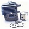 ITrvcaY Kit cilindro pistone 32,2 mm adatto for accessori for tagliasiepi SRM-230 SRM 230