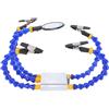 Generic Set di Pinze Flessibili per Saldatura e Lente D'ingrandimento per Riparazioni Elettroniche Precise, Regolabile a 360° per Appassionati e Professionisti del Fai da Te, Base in Lega di Alluminio