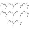 DORFEY 10 pezzi/lotto clip a molla for filtro aria adatta for motosega H-u-s-q-v-a-r-n-a 362 365 371 372 372XP ricambio for parte n. 503 73 54-01 e 503735401
