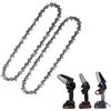 Generic kit 2 Pezzi Catene Catena di Ricambio seghetto 8 Pollici per Mini Motosega Elettrosega a Batteria 8 Sega Elettrica Ricambio Elettro Sega