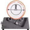 NGTFDCP Macchina lucidatrice per gioielli, KT2000 Rotary Jewelry Polisher Tumbler Bead Surface Cleaner Drum With Bevel Timer 5kg Facile Da Usare Per Principianti E Professionisti ,per Metallo