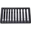 AP Astro Pneumatic Tool Company Astro Tools 4110 Set di chiavi a bussola metriche extra profonde da 3/8, 10 pezzi