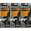 3M(TM) Wetordry(TM) Sandpaper, 03006, 3-2/3 in x 9 in, Assorted, 3 Pack